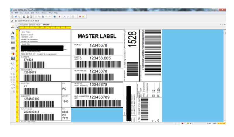 Label Matrix Software