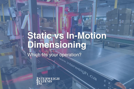 Static vs. In-Motion Dimensioning: What's the Difference?