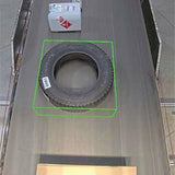 MFDS Tire on conveyor belt