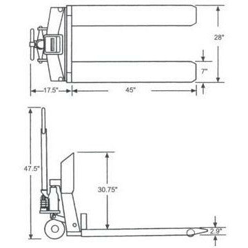 Electronic Pallet Truck Scales